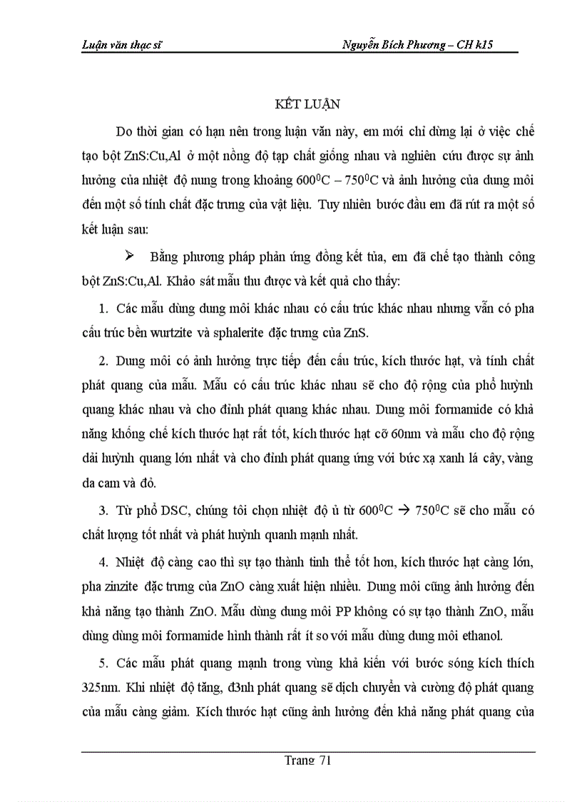 image for page Nghiên cứu và chế tạo vật liệu bột và màng ZnS Cu Al