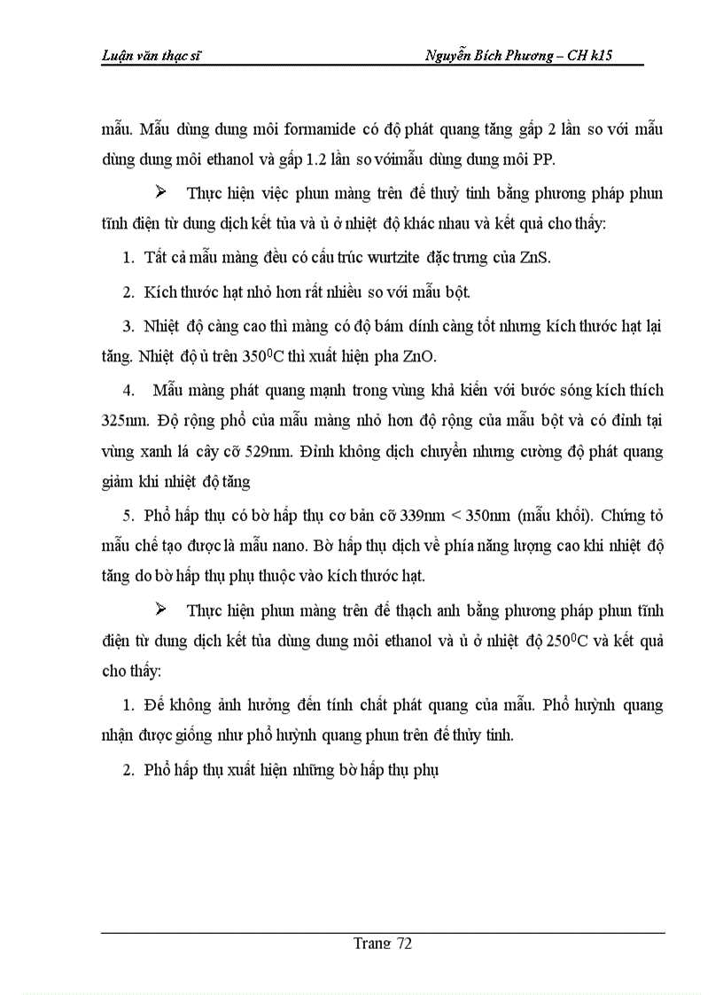 image for page Nghiên cứu và chế tạo vật liệu bột và màng ZnS Cu Al