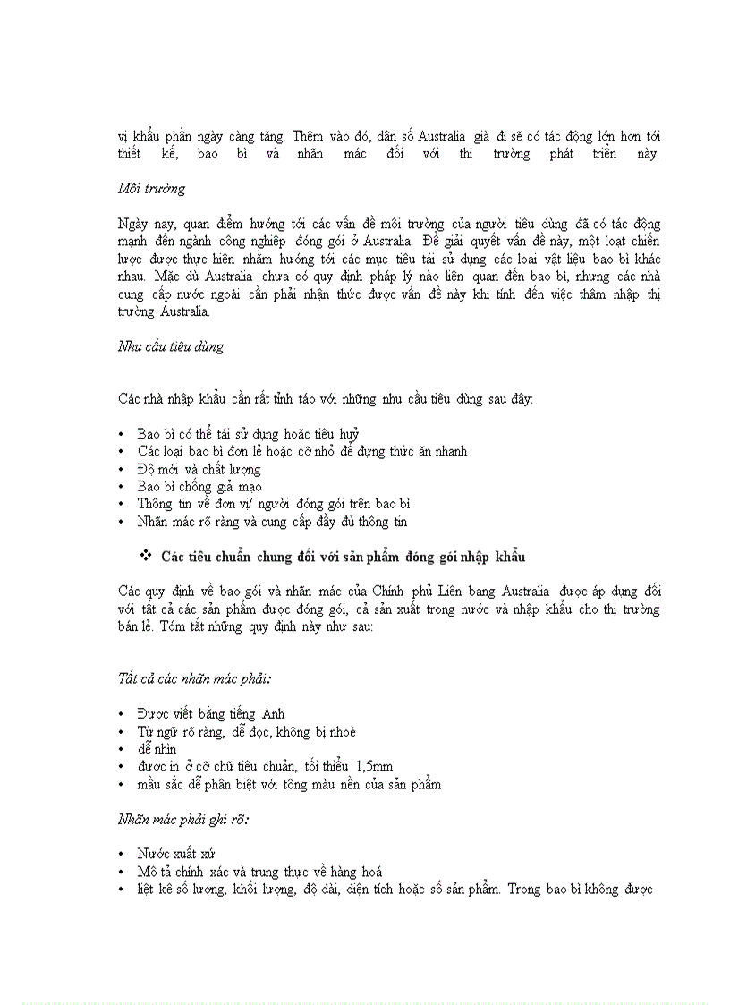 image for page Các rào cản thuế quan phi thuế quan của Úc