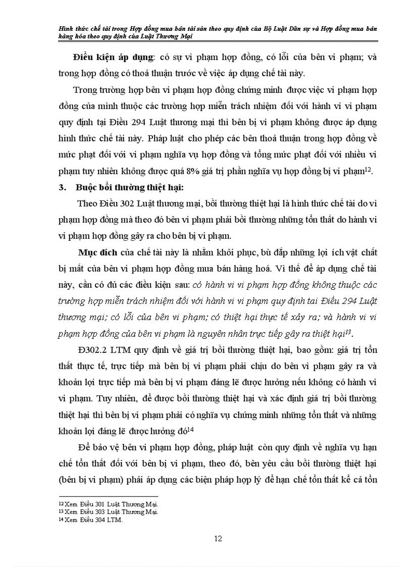 image for page Hình thức chế tài trong Hợp đồng mua bán tài sản theo quy định của Bộ Luật Dân sự và Hợp đồng mua bán hàng hóa theo quy định của Luật Thương Mại