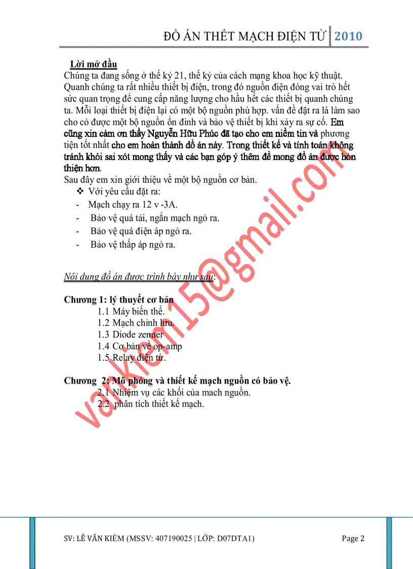 image for page Thiết kế mạch nguồn 12V 3A