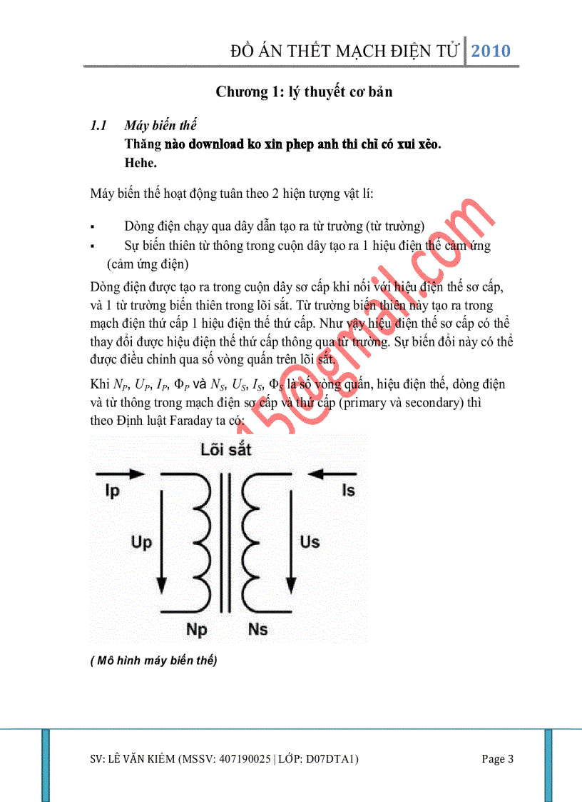image for page Thiết kế mạch nguồn 12V 3A