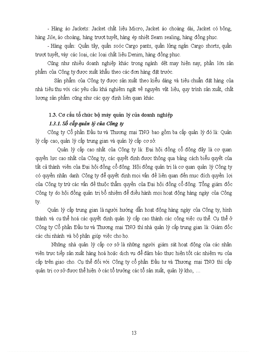 image for page Báo cáo thưc tập tốt nghiệp tại Công ty cổ phần đầu tư và thương mại TNG khoa quản lý ĐH kỹ thuật công nghiệp thái nguyên