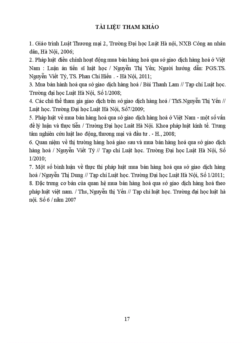 image for page Mua bán hàng hóa qua sở giao dịch theo quy định của pháp luật hiện hành