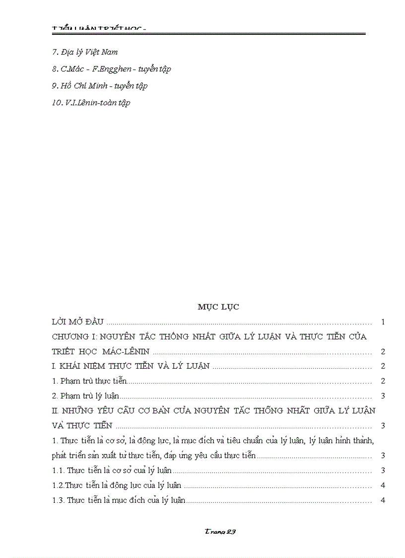 image for page Nguyên tắc thống nhất giữa lý luận và thực tiễn và sự vận dụng quan điểm đó vào quá trình đổi mới ở Việt Nam