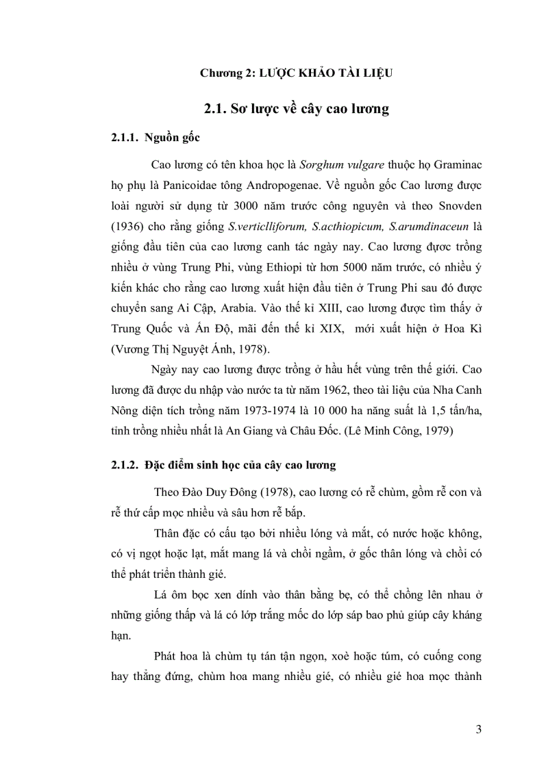 image for page So sánh năng suất và khả năng chịu ngập của tám giống dòng cao lương