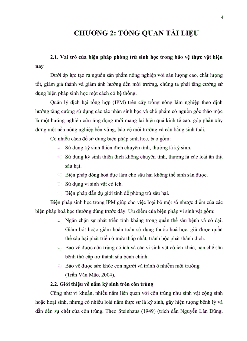 image for page XÁC ĐỊNH GEN GÂY ĐỘC VÀ TÍNH ĐA DẠNG DI TRUYỀN CỦA NẤM Metarrhizium anisopliae KÝ SINH TRÊN CÔN TRÙNG