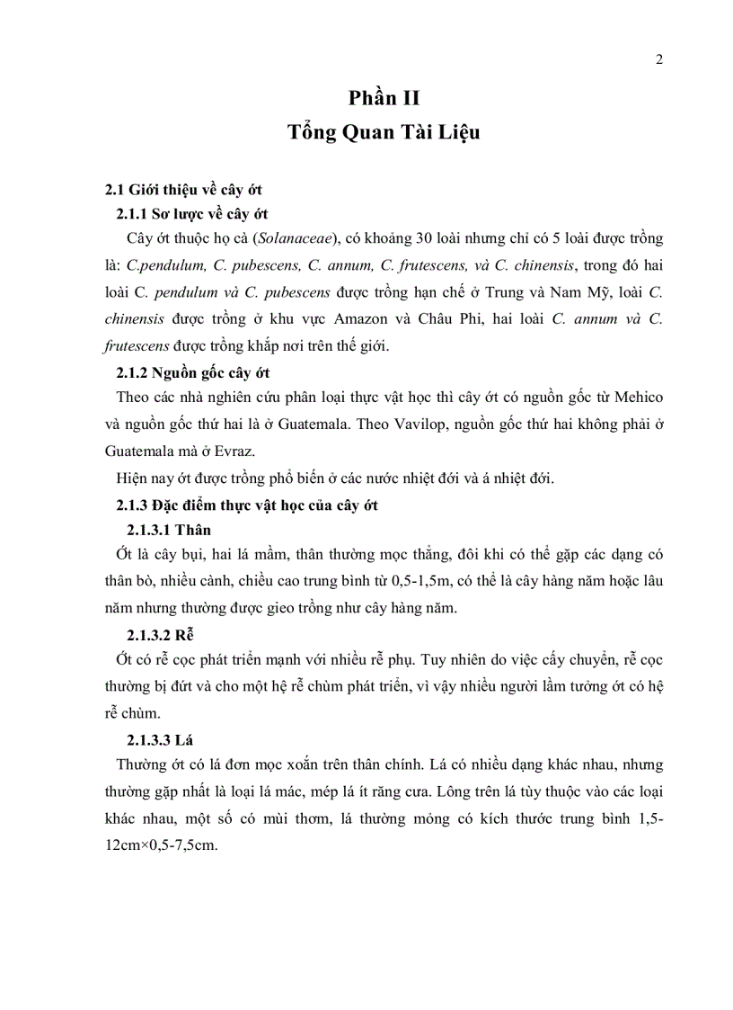 image for page Nghiên cứu hiện trạng nhiễm bệnh tswv Tomato spotted wilt virus trên cây ớt bằng kỹ thuật elisa và bước đầu xây dựng phương pháp chẩn đoán bằng kỹ thuật rt pcr