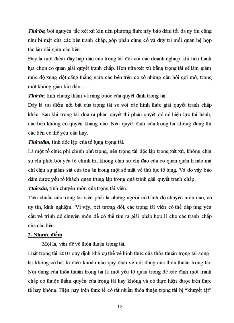 image for page Thủ tục giải quyết tranh chấp thương mại bằng trọng tài thương mại theo luật trọng tài 2010