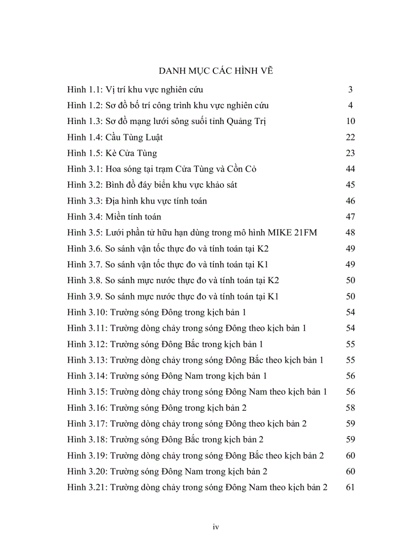 image for page Đánh giá tác động của tổ hợp công trình lên trường thủy động lực vùng cửa sông ven biển Cửa Tùng tỉnh Quảng Trị