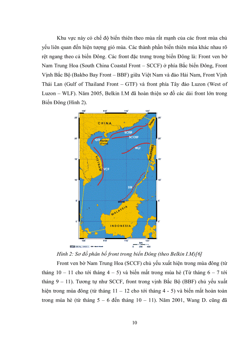 image for page Quy trình tính toán front nhiệt mặt biển với phương pháp của Cayula Cornillon
