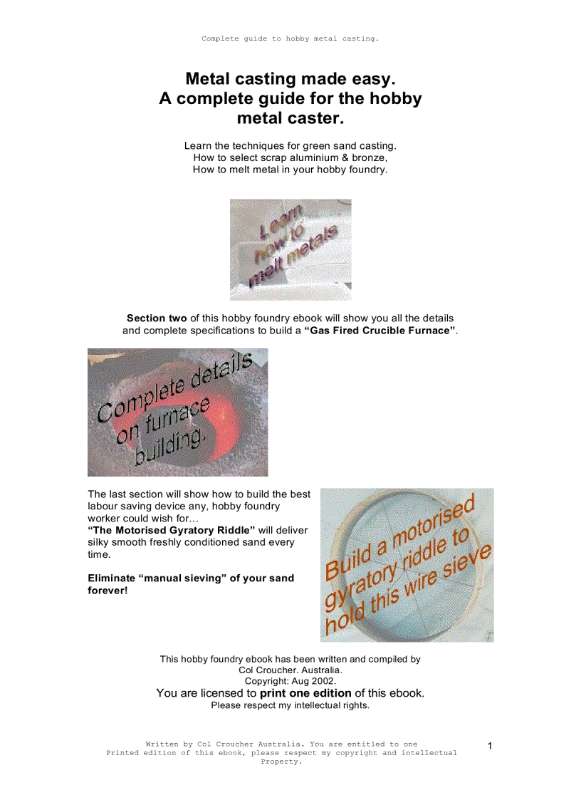 image for page Casting