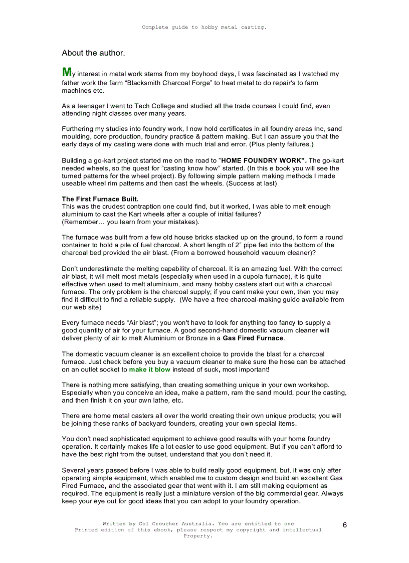 image for page Casting