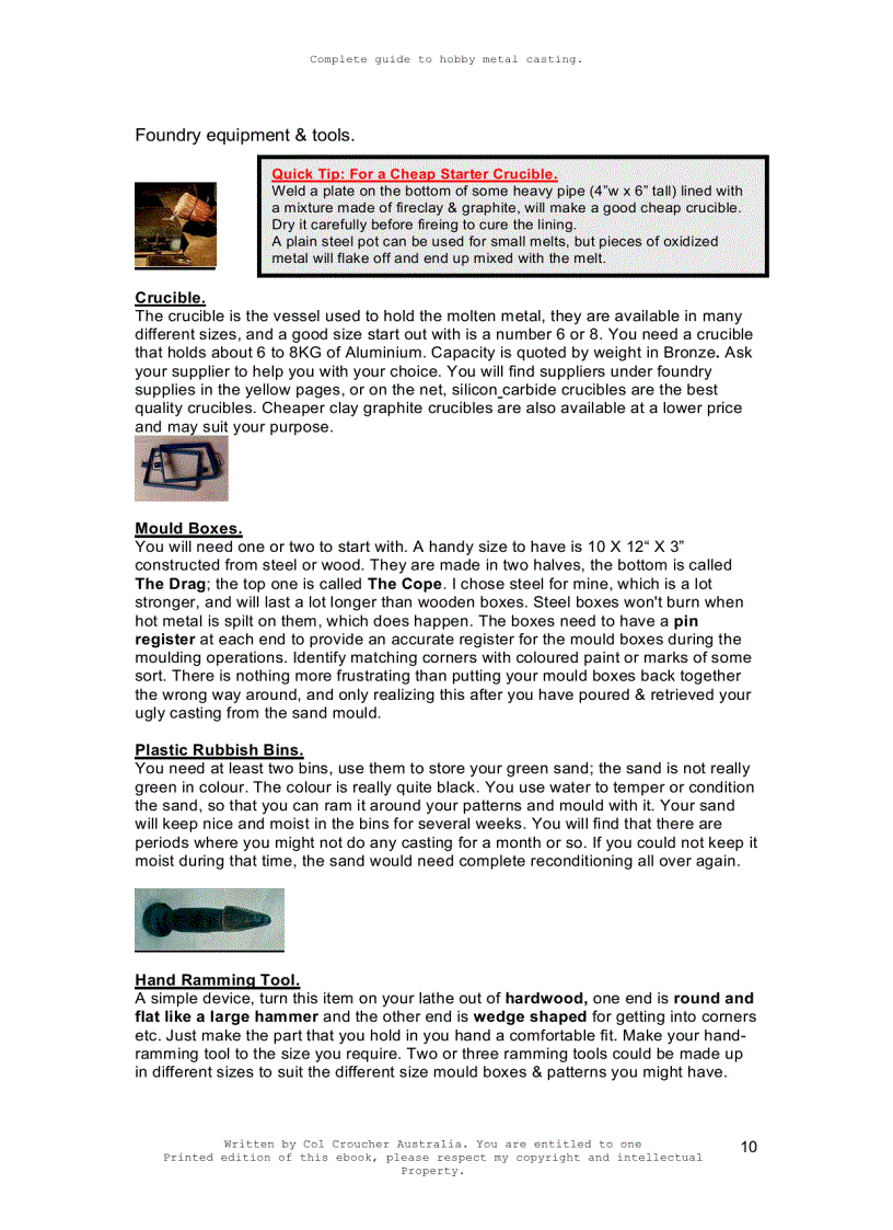 image for page Casting