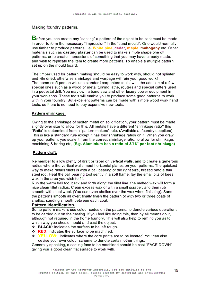 image for page Casting