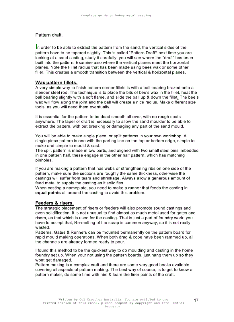 image for page Casting