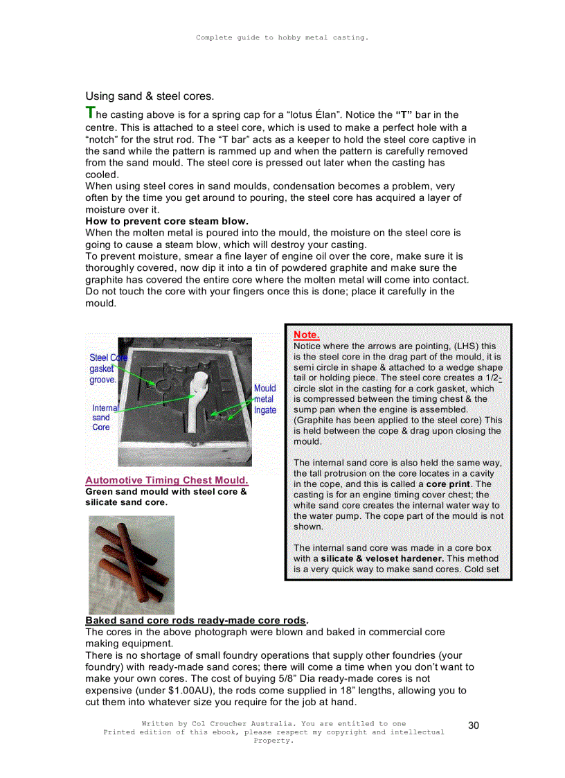 image for page Casting