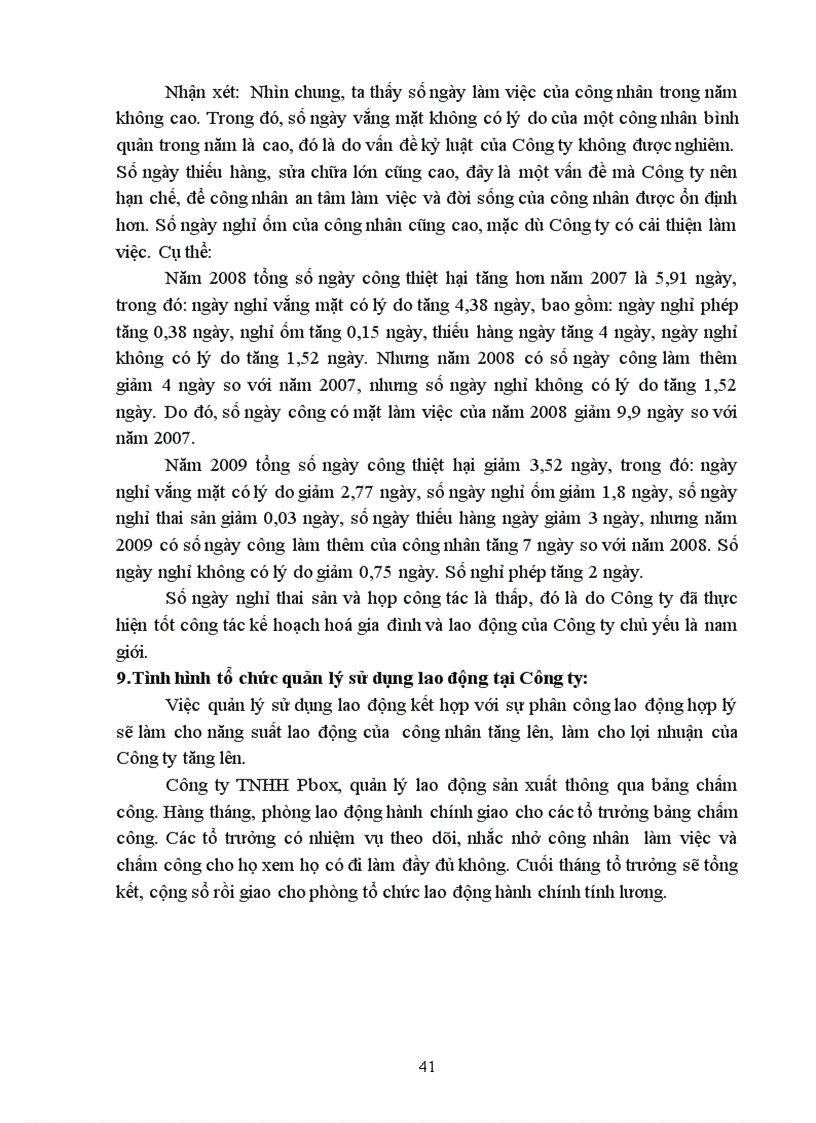 image for page Phân tích tình hình sử dụng lao động và một số biện pháp hoàn thiện công tác quản lý sử dụng lao động tại công ty TNHH Pbox Việt Nam