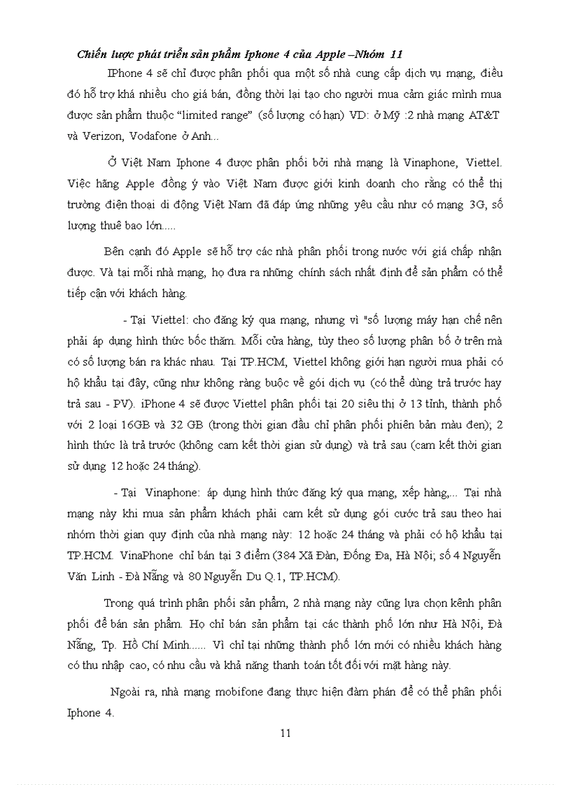 image for page Chiến lược phát triển sản phẩm iphone 4 của apple