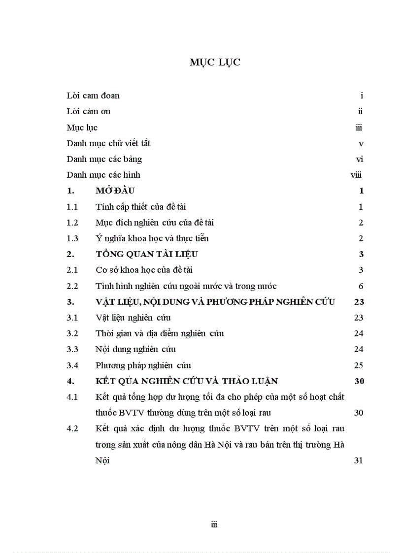 image for page Thực trạng dư lượng thuốc bảo vệ thực vật trong một số loại rau trên địa bàn Hà Nội và đề xuất một số giải pháp quản lý thuốc bảo vệ thực vật