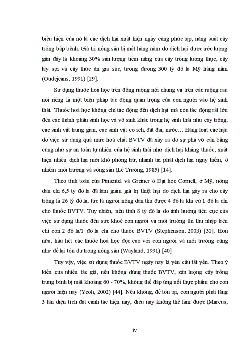 image for page Thực trạng dư lượng thuốc bảo vệ thực vật trong một số loại rau trên địa bàn Hà Nội và đề xuất một số giải pháp quản lý thuốc bảo vệ thực vật