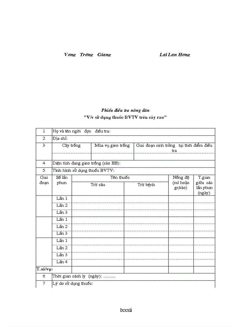 image for page Thực trạng dư lượng thuốc bảo vệ thực vật trong một số loại rau trên địa bàn Hà Nội và đề xuất một số giải pháp quản lý thuốc bảo vệ thực vật