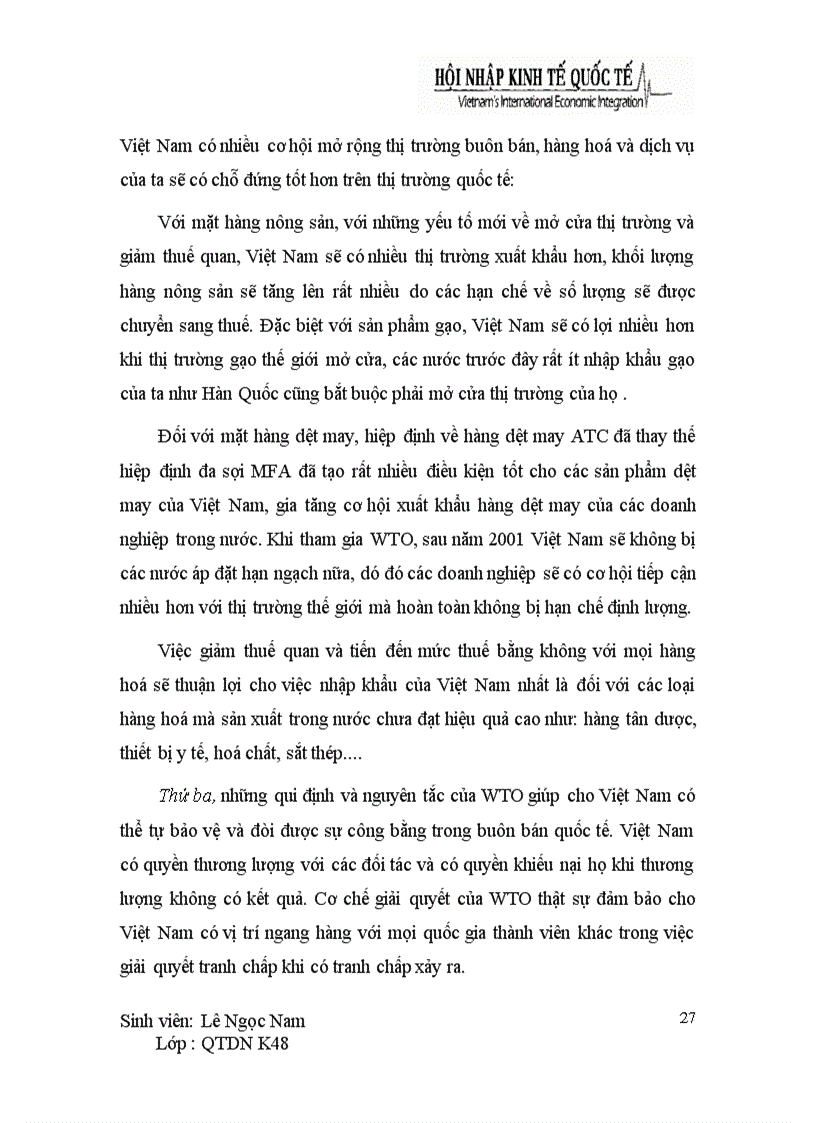 image for page Cơ hội và thách thức của Việt Nam khi gia nhập WTO