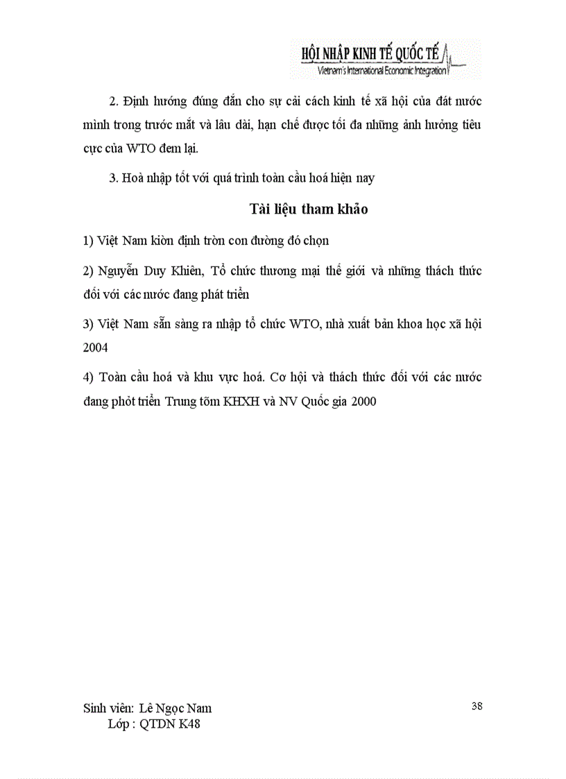 image for page Cơ hội và thách thức của Việt Nam khi gia nhập WTO