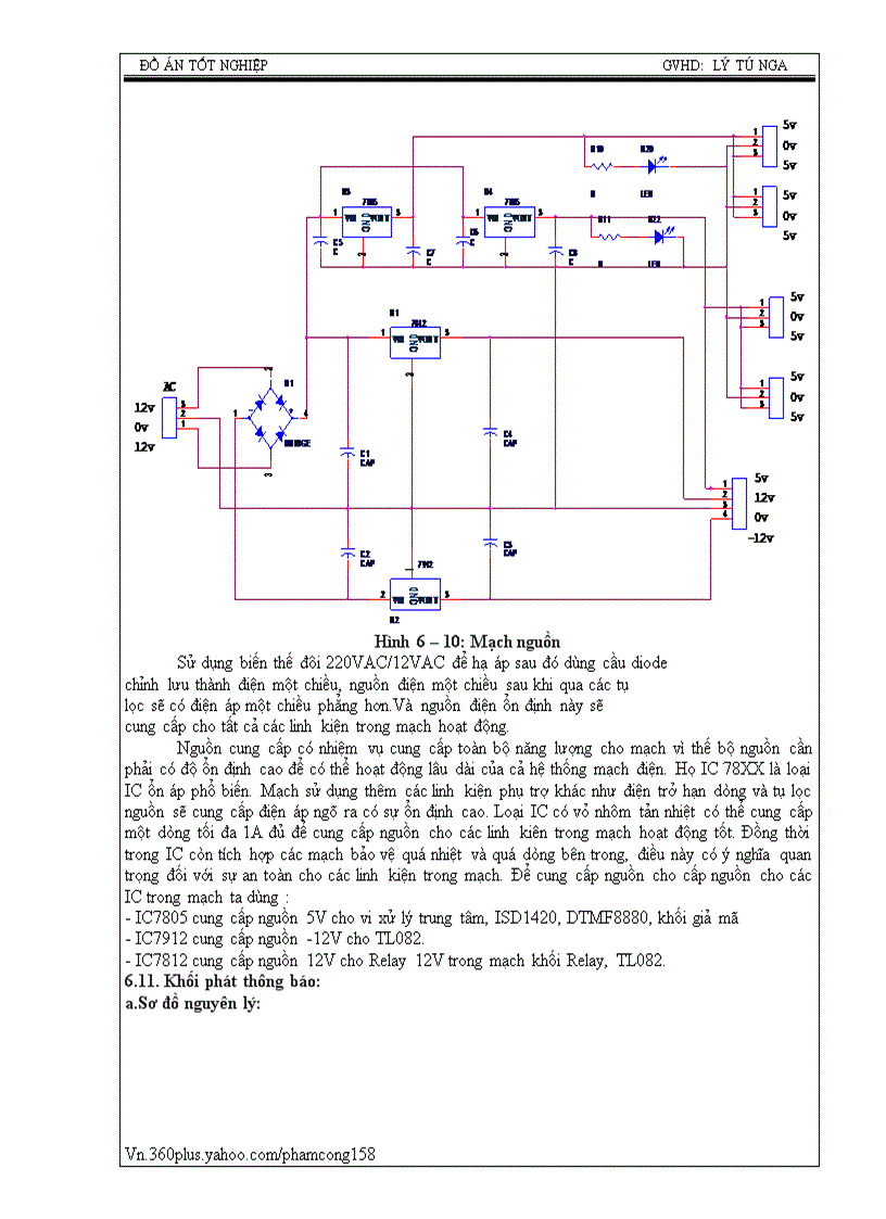 image for page Thiết kế và thi công mạch báo động trong nhà qua đường dây điện thoại