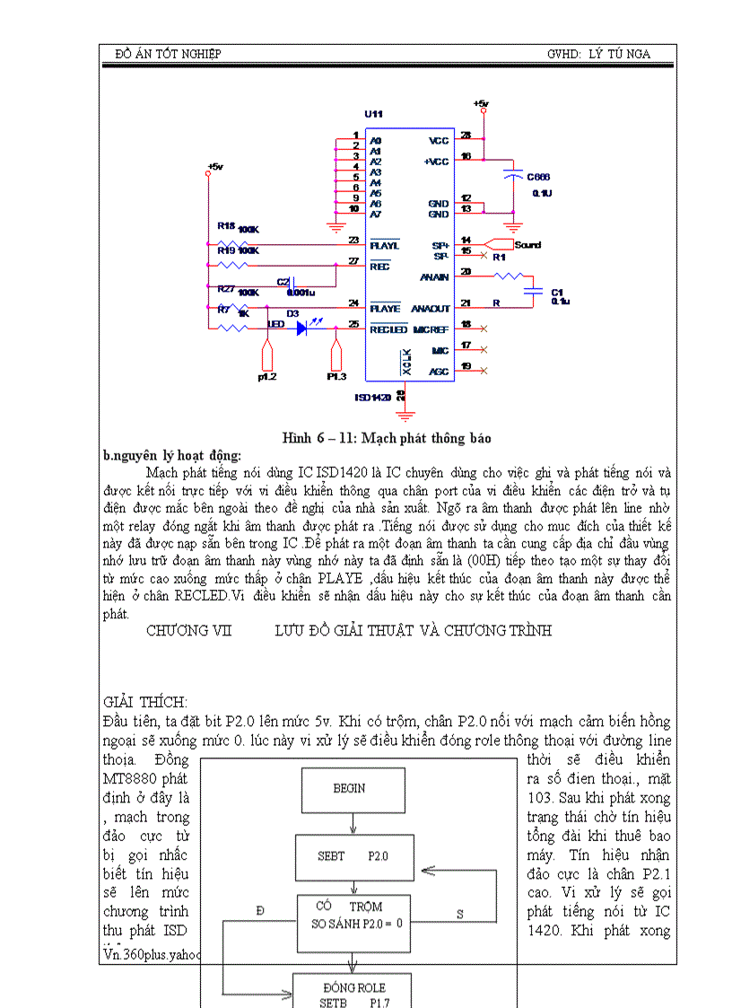 image for page Thiết kế và thi công mạch báo động trong nhà qua đường dây điện thoại