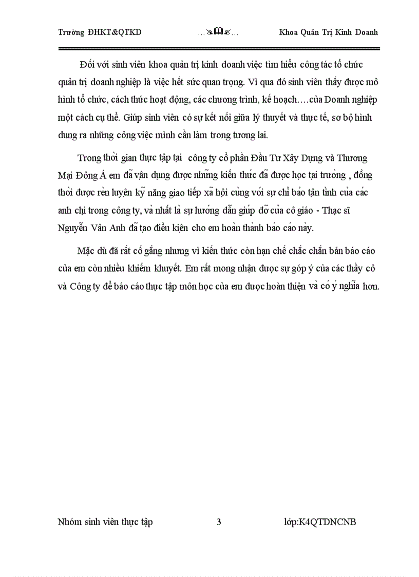 image for page Báo cáo thực tập môn học công ty cổ phần đầu tư xây dựng và thương mại đông á