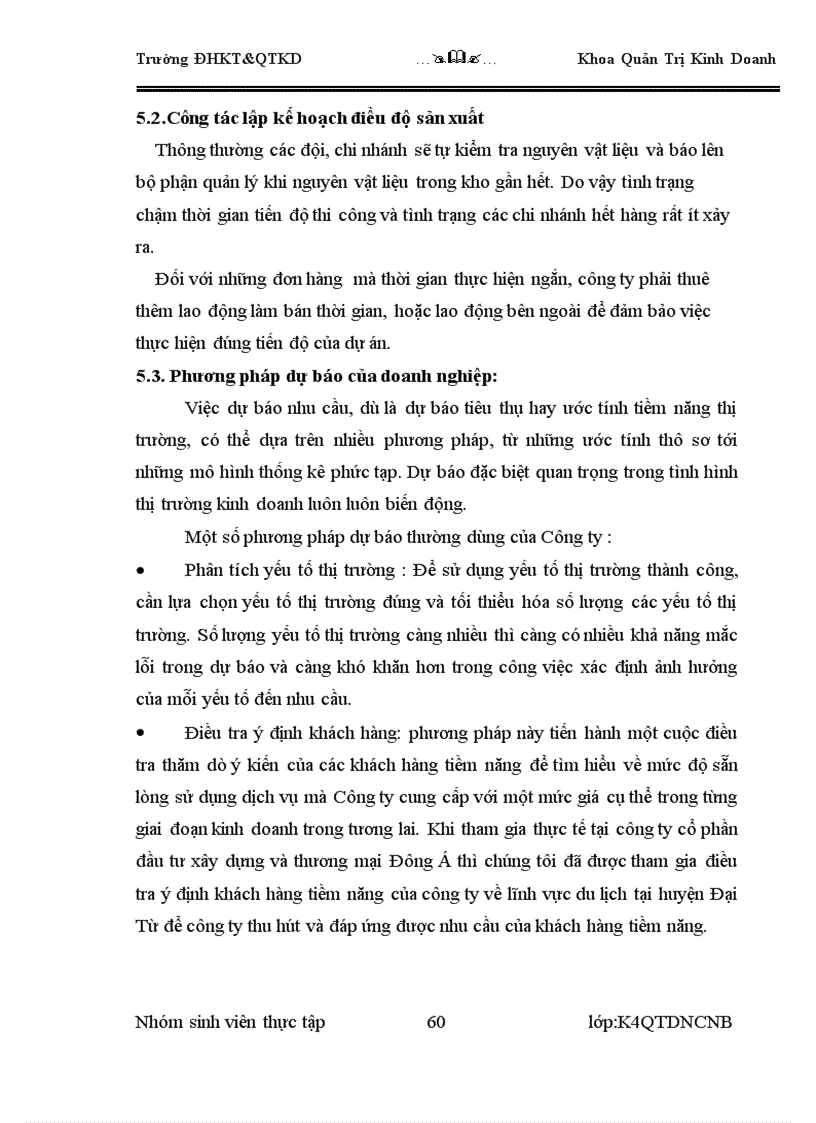 image for page Báo cáo thực tập môn học công ty cổ phần đầu tư xây dựng và thương mại đông á