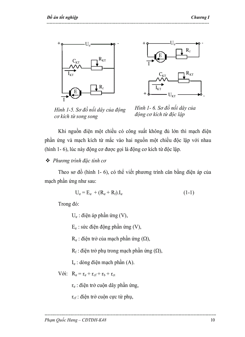 image for page Thiết kế và khảo sát các hiện tượng xảy ra trong các bộ nguồn chỉnh lưu điều khiển dùng Thyristor theo sơ đồ cầu một pha cho động cơ điện một chiều 2 5kW 1300v ph