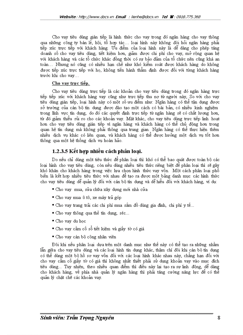 image for page Mở rộng cho vay tiêu dùng tại chi nhánh ngân hàng nông nghiệp và phát triển nông thôn Đống Đa