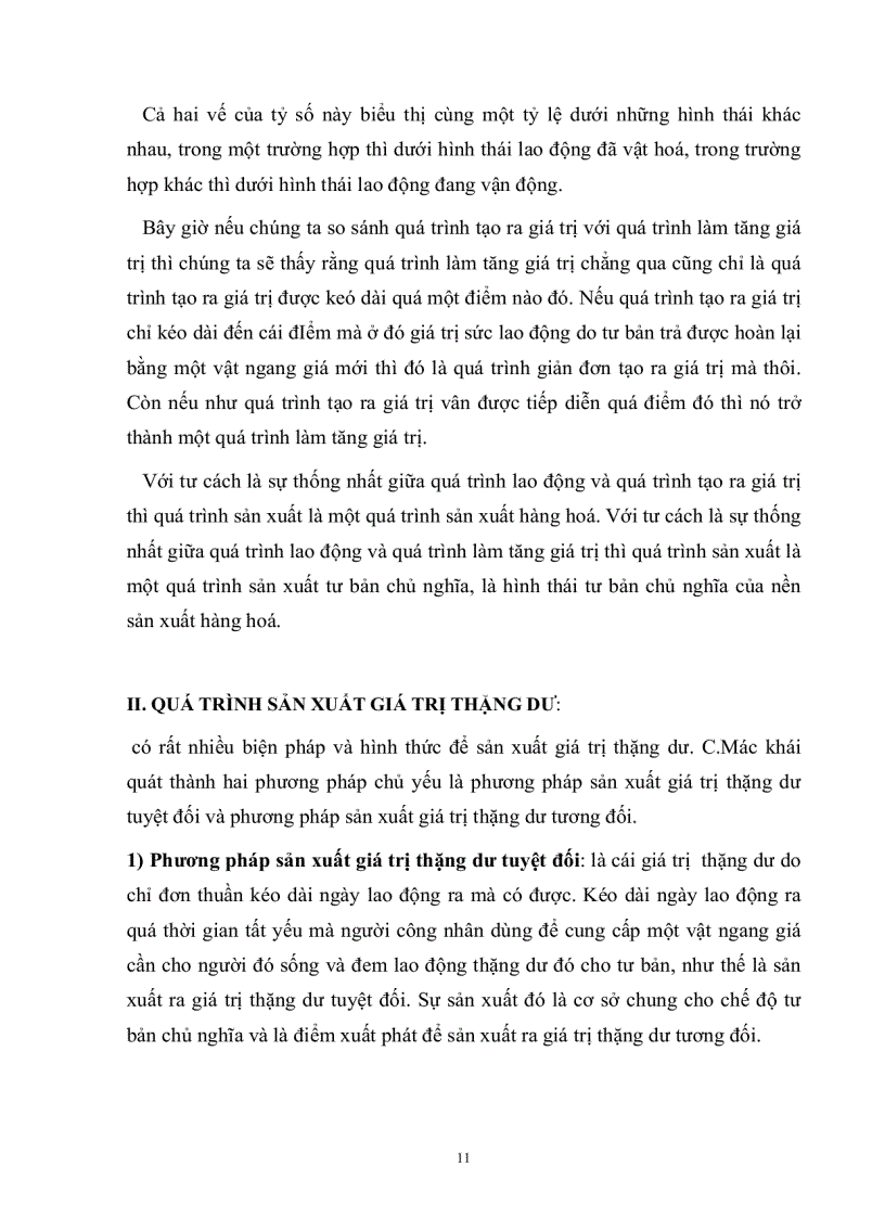 image for page Tiểu luận Quá trình sản xuất giá trị thặng dư hiện nay trong nghiên cứu máy móc và lao động