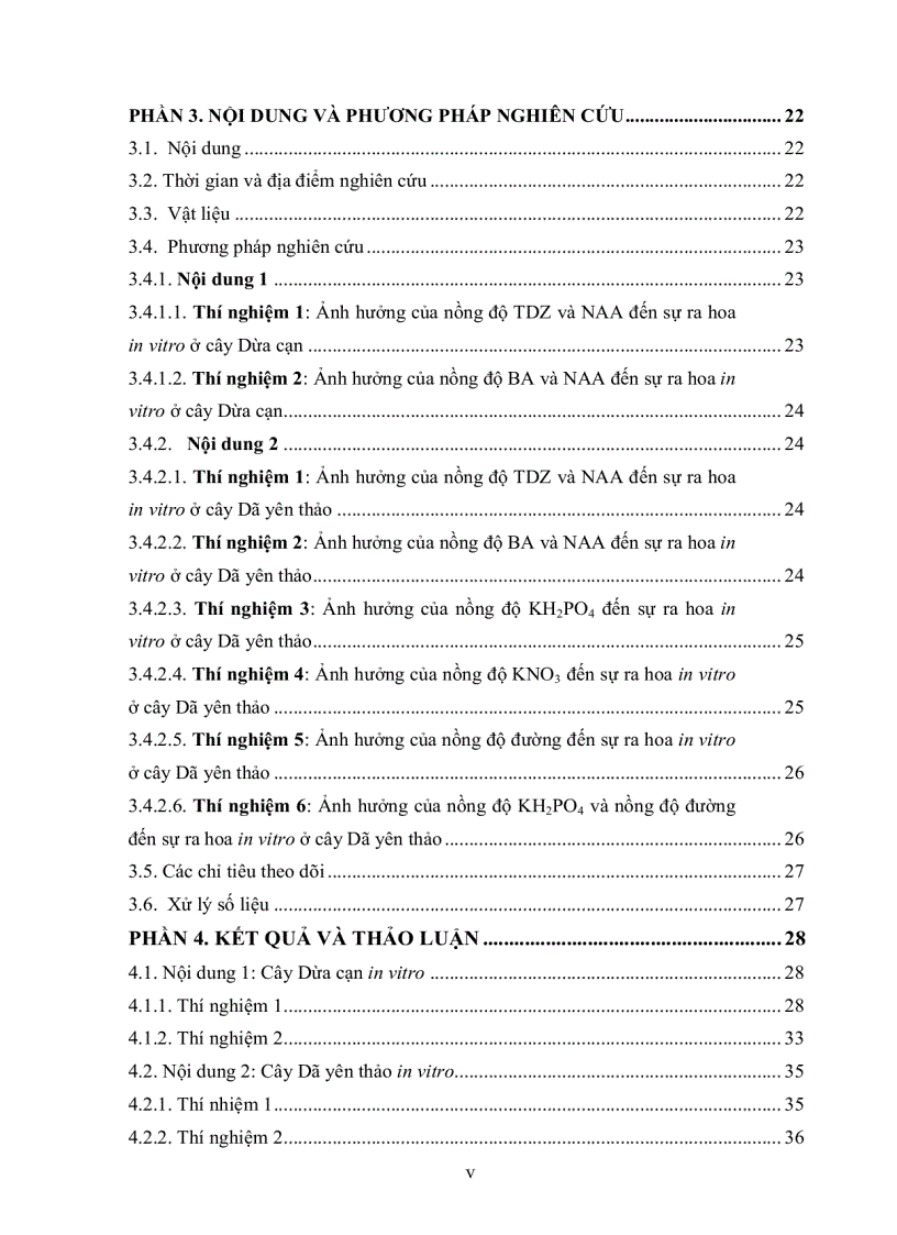 image for page Khảo sát sự ra hoa trong ống nghiệm cây dứa cạn Catharanthus roseus và dã yên thảo Petunia hybrida