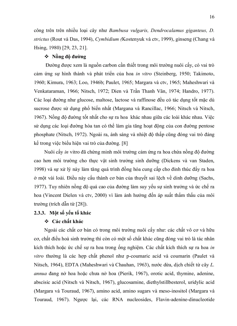 image for page Khảo sát sự ra hoa trong ống nghiệm cây dứa cạn Catharanthus roseus và dã yên thảo Petunia hybrida