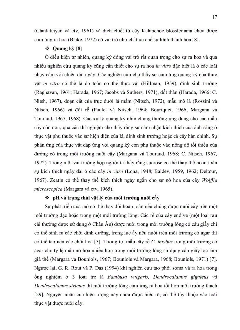 image for page Khảo sát sự ra hoa trong ống nghiệm cây dứa cạn Catharanthus roseus và dã yên thảo Petunia hybrida