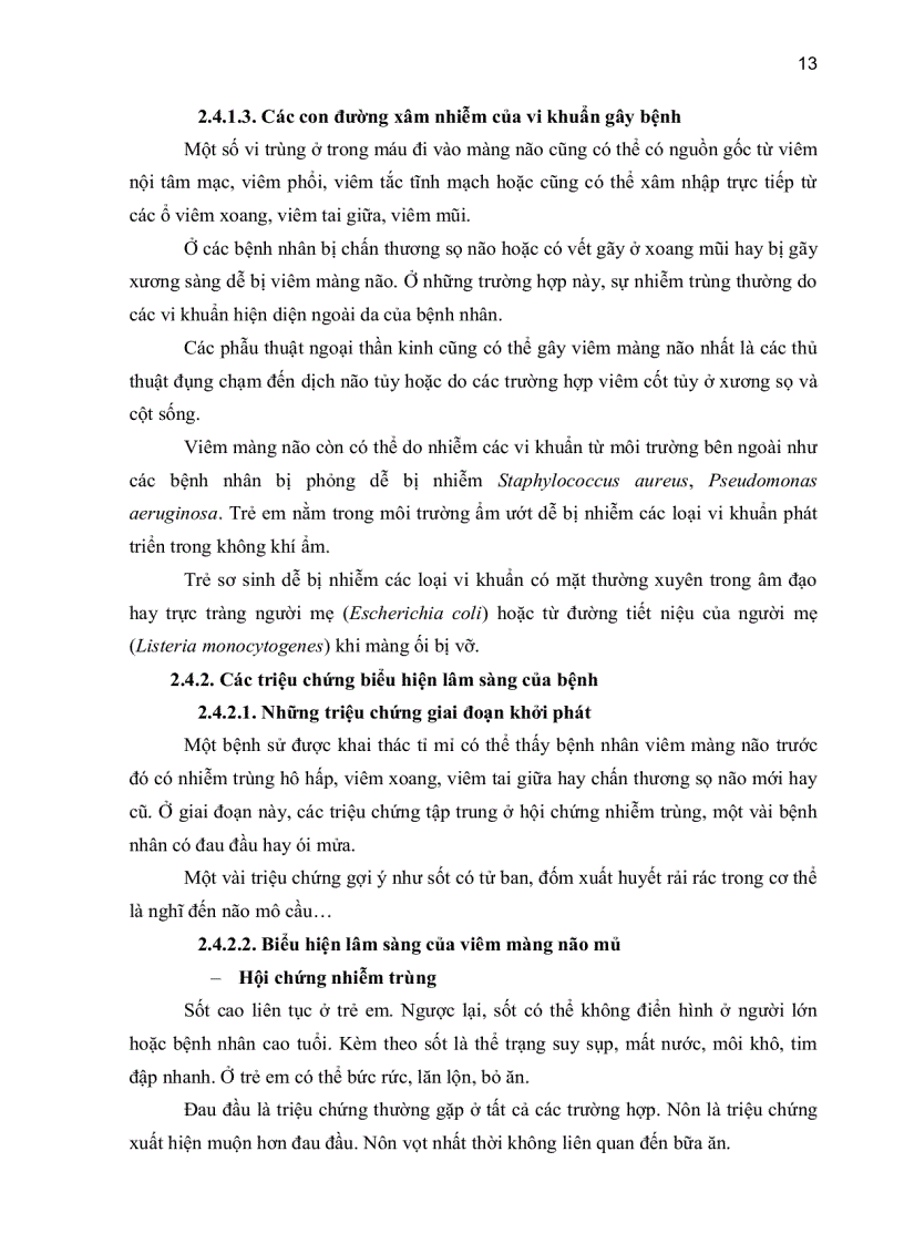 image for page Xây dựng cơ sở dữ liệu hai gene 16s và 23s ribosom rna ở vi khuẩn ứng dụng cơ sở dữ liệu hai gene 16s và 23s ribosom rna ở vi khuẩn để phát hiện các tác nhân gây bệnh viêm màng não