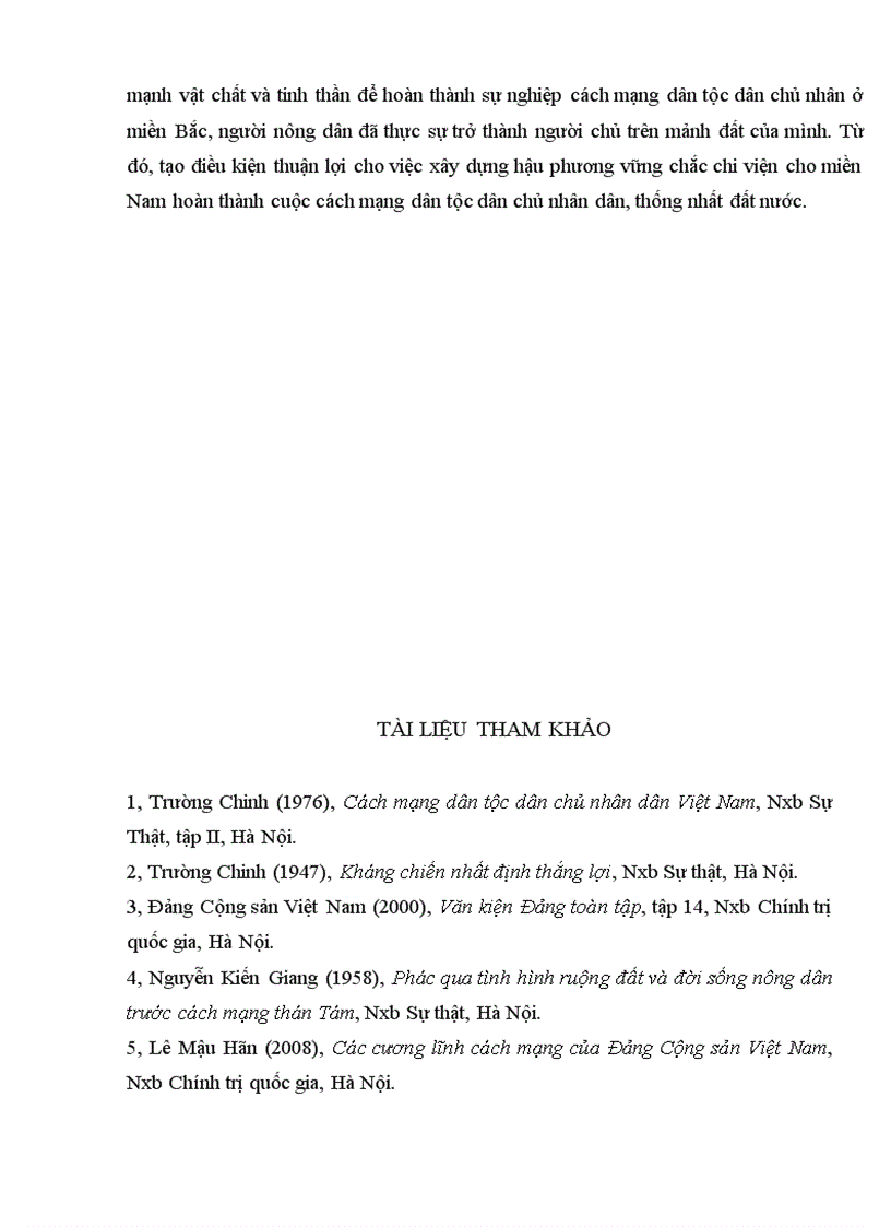 image for page Đảng lãnh đạo thực hiện giải quyết nhiệm vụ dân tộc và dân chủ qua cuộc cải cách ruộng đất ở Việt Nam 1945 1957