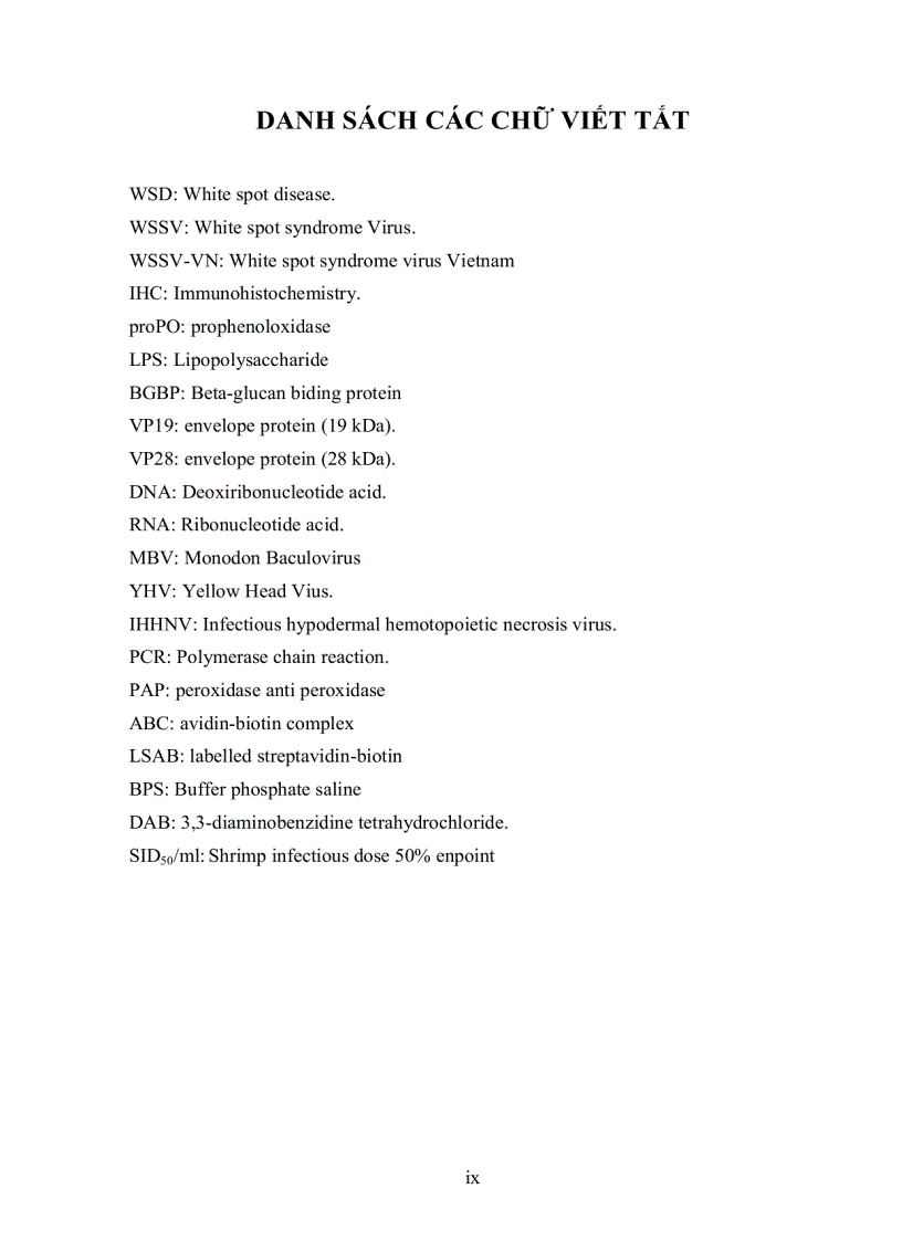 image for page Ứng dụng mô hình gây nhiễm thực nghiệm chuẩn đánh giá ảnh hưởng của các phương thức quản lý khác nhau lên độ mẫn cảm đối với virus gây hội chứng đốm trắng White spot syndrome viru