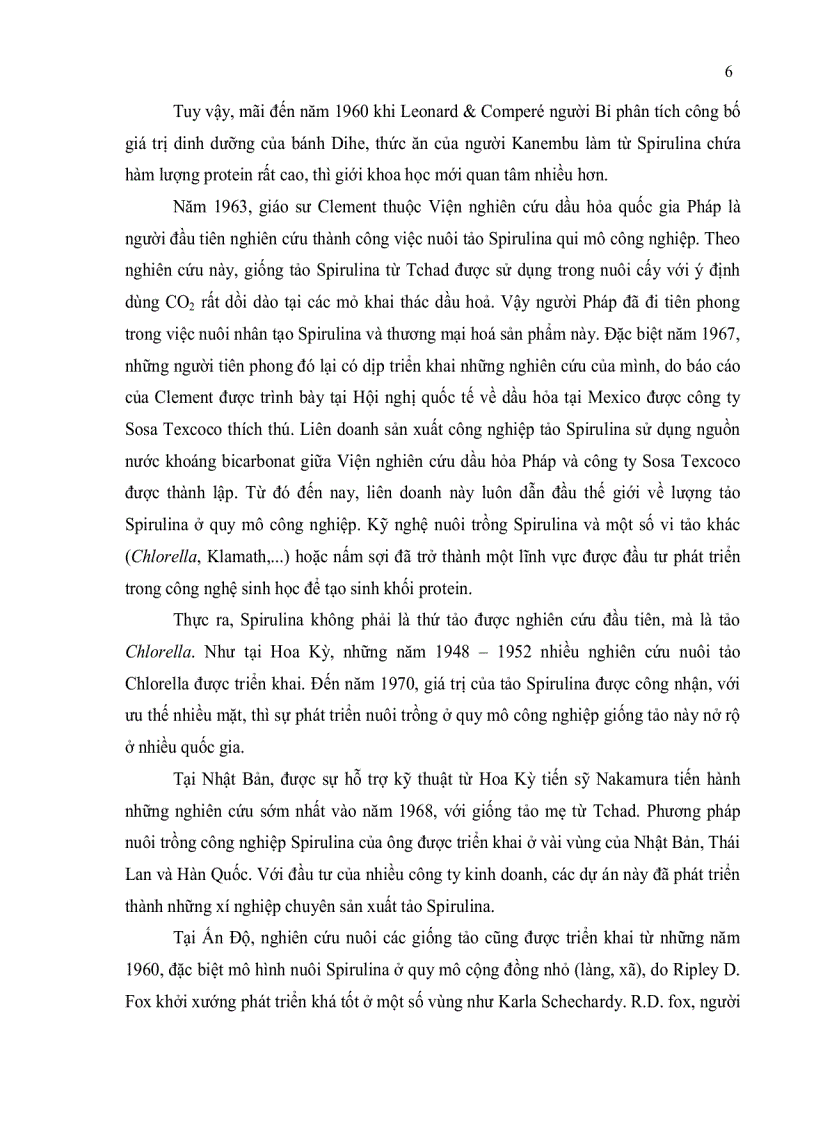 image for page Khảo sát một số phương pháp tăng sinh khối giống tảo Spirulina platensis qui mô phòng thí nghiệm