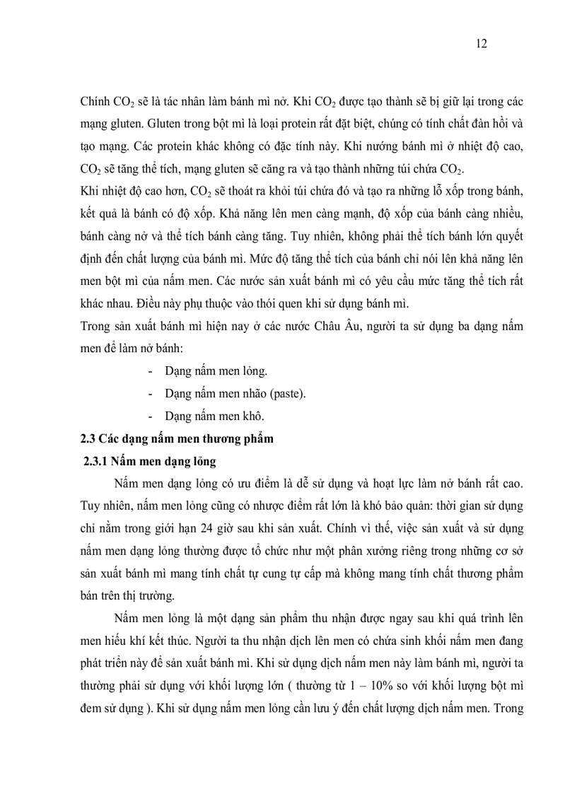 image for page Khảo sát ccác phương pháp tăng khả năng chịu nhiệt của nấm men làm bánh mì