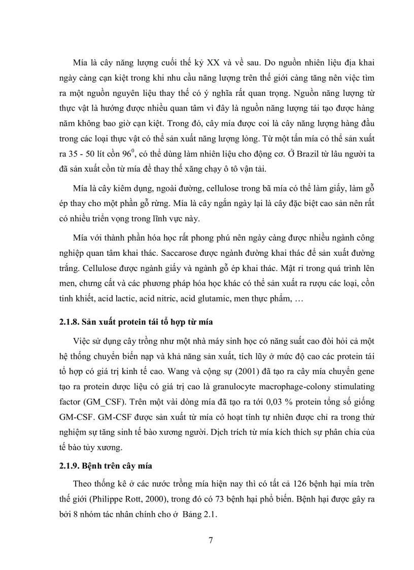 image for page Xây dựng qui trình PCR phát hiện nấm Ustilago scitaminea gây bệnh than trên mía