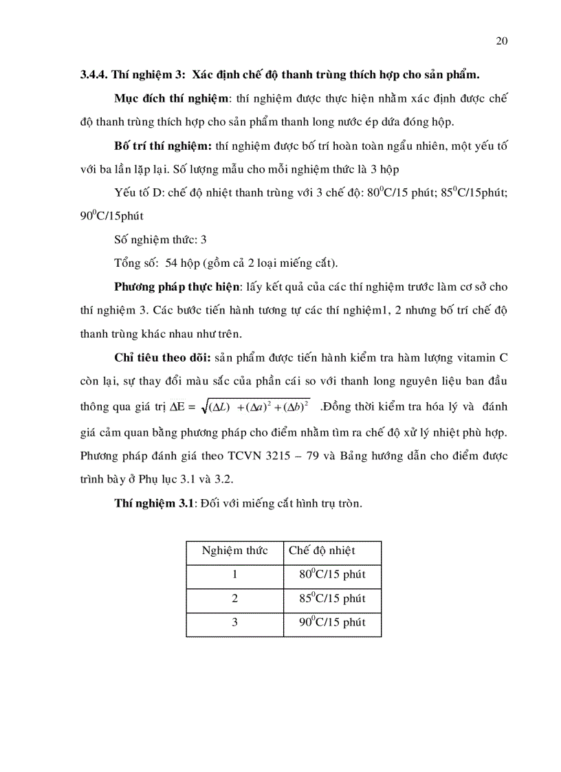 image for page Khảo sát quy trình chế biến thanh long nước ép dứa đóng hộp