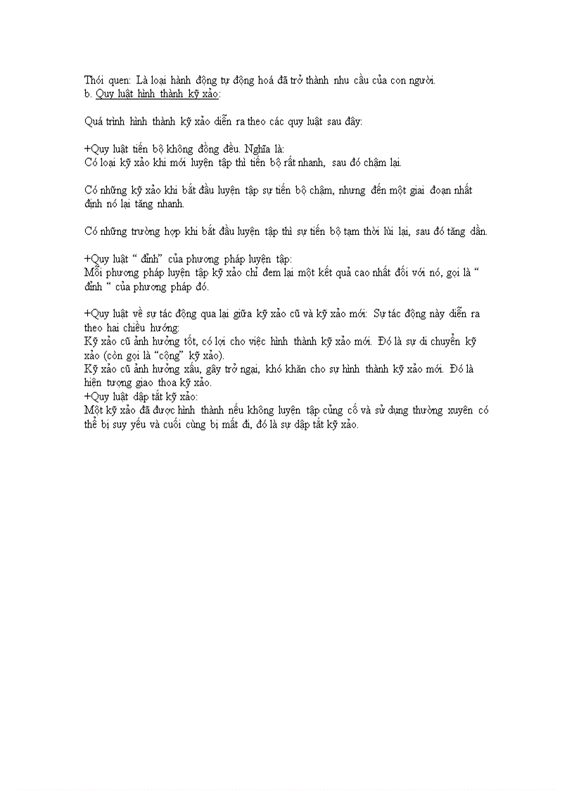 image for page Đề cương ôn tập môn Tâm Lý Học Đại Cuơng