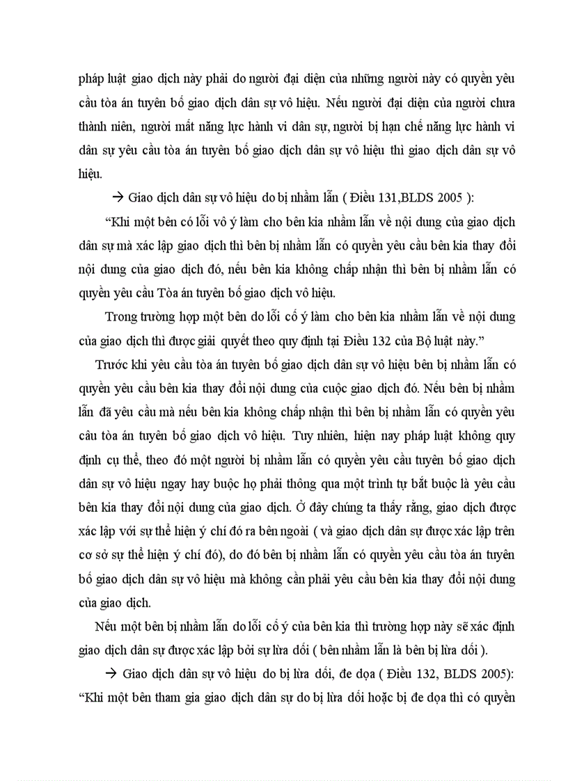 image for page Giao dịch dân sự vô hiệu một số vấn đề lý luận và thực tiễn