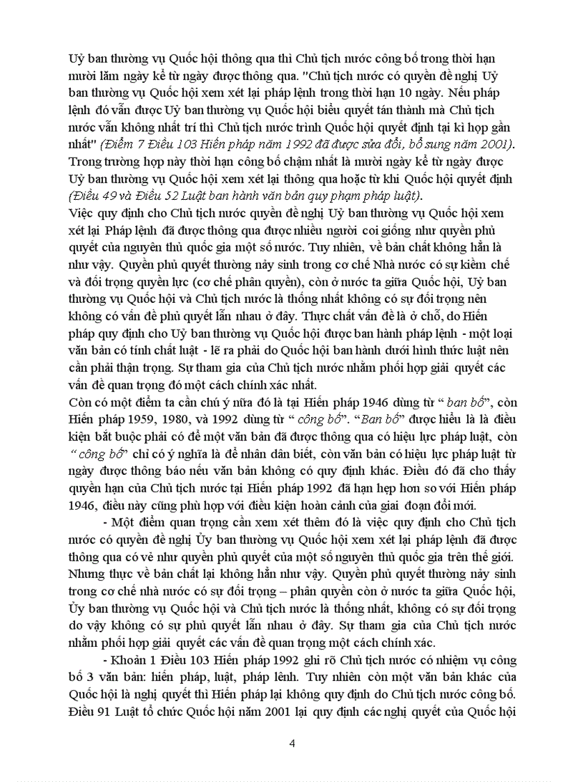 image for page Học kỳ luật hiến pháp phân tích chế định chủ tịch nước theo pháp luật hiện hành 8 điểm