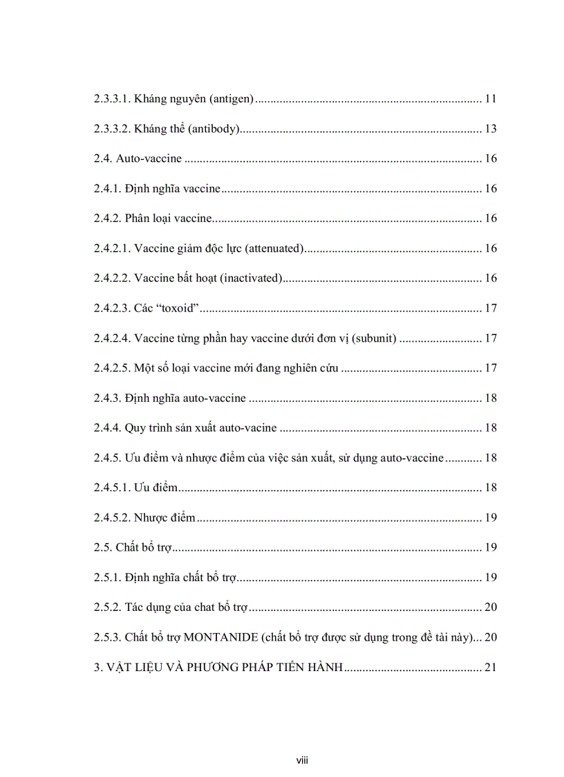 image for page Thử nghiệm điều chế auto vaccine phõng bệnh tiêu chảy do e Coli trên heo sau cai sữa