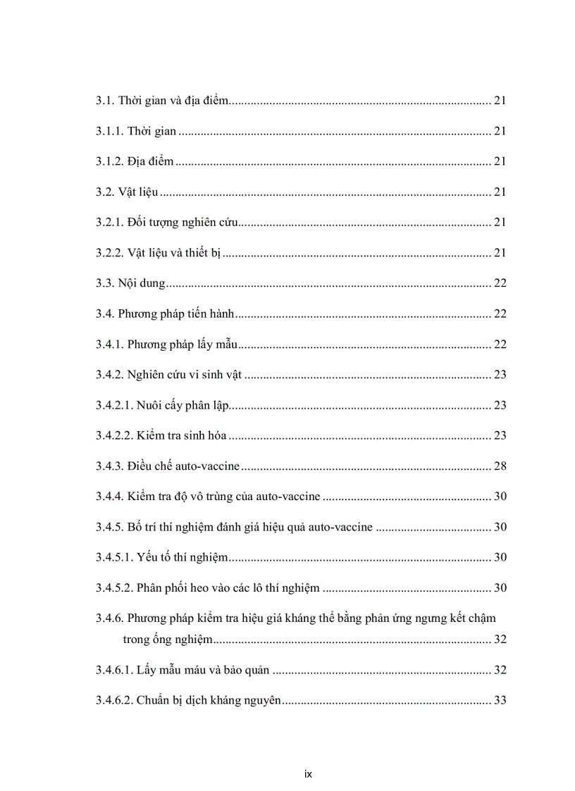 image for page Thử nghiệm điều chế auto vaccine phõng bệnh tiêu chảy do e Coli trên heo sau cai sữa
